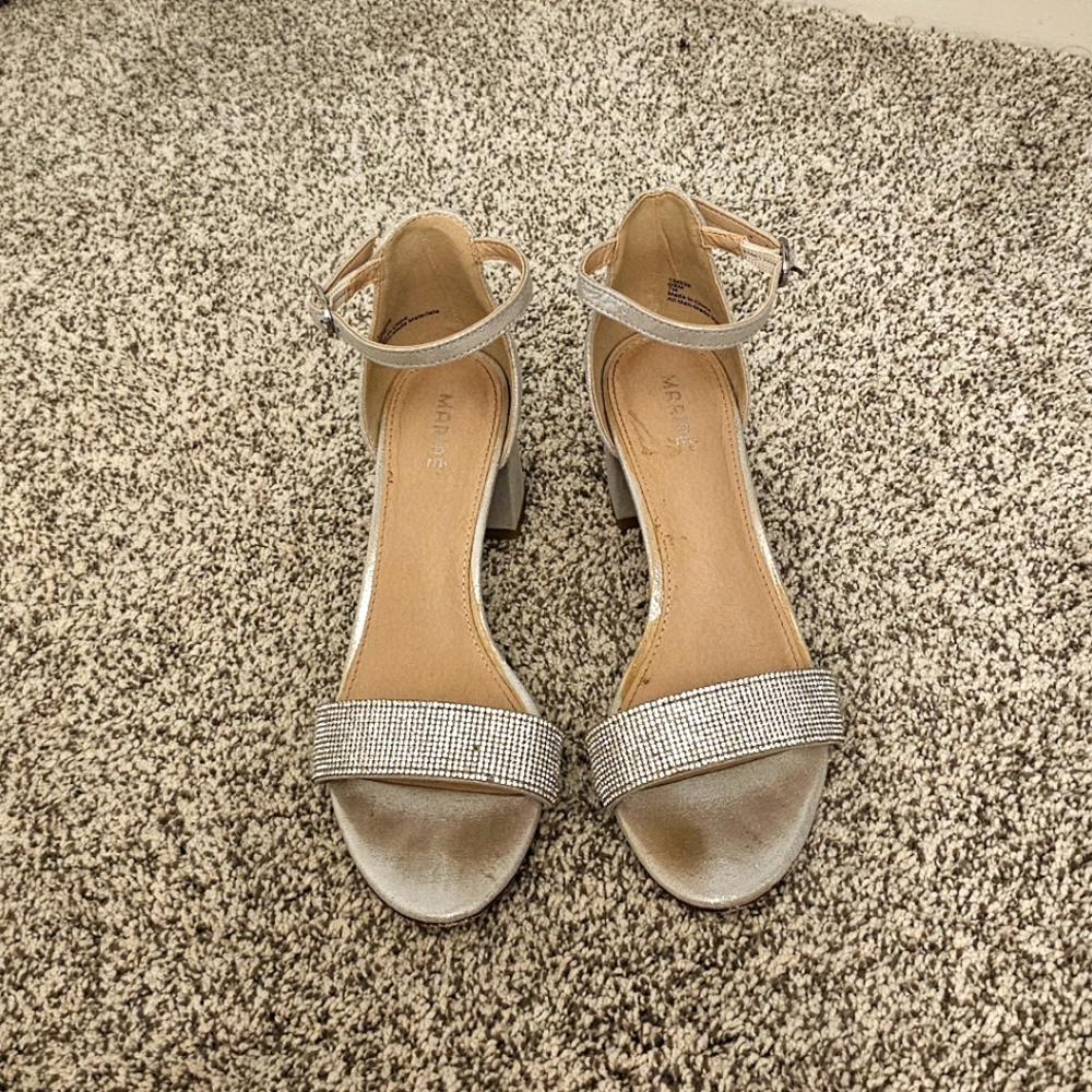 Fake diamond heels
